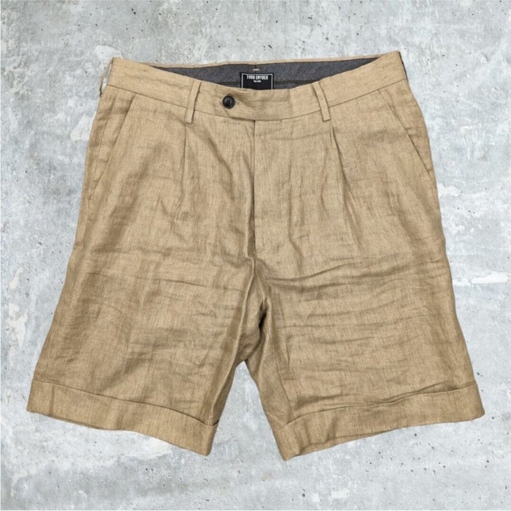 Todd Snyder Linen Shorts